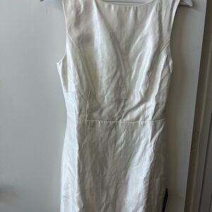 Lulu's Classic White Mini Dress